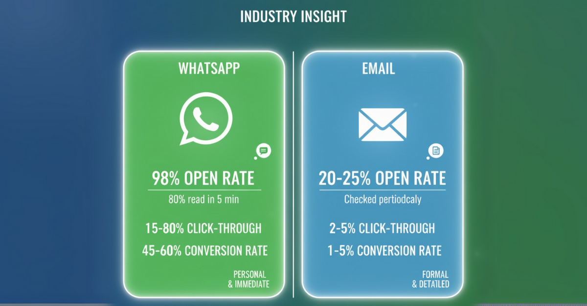 WhatsApp vs Email Marketing: Which Channel Delivers Better Results?