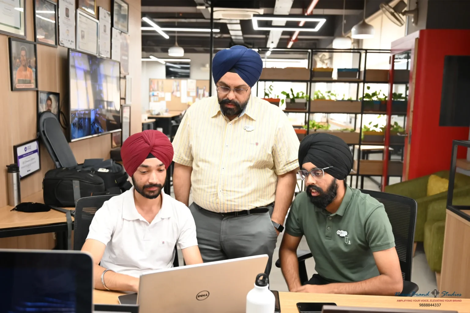 Digiwah team collaborating on a client implementation