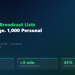WhatsApp Broadcast Lists: One Message. 1,000 Personal Chats