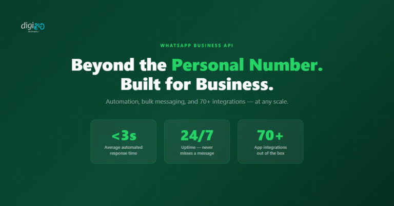 WhatsApp Business API vs personal number — Digiwah