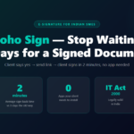 Zoho Sign: Get Documents E-Signed in 2 Minutes